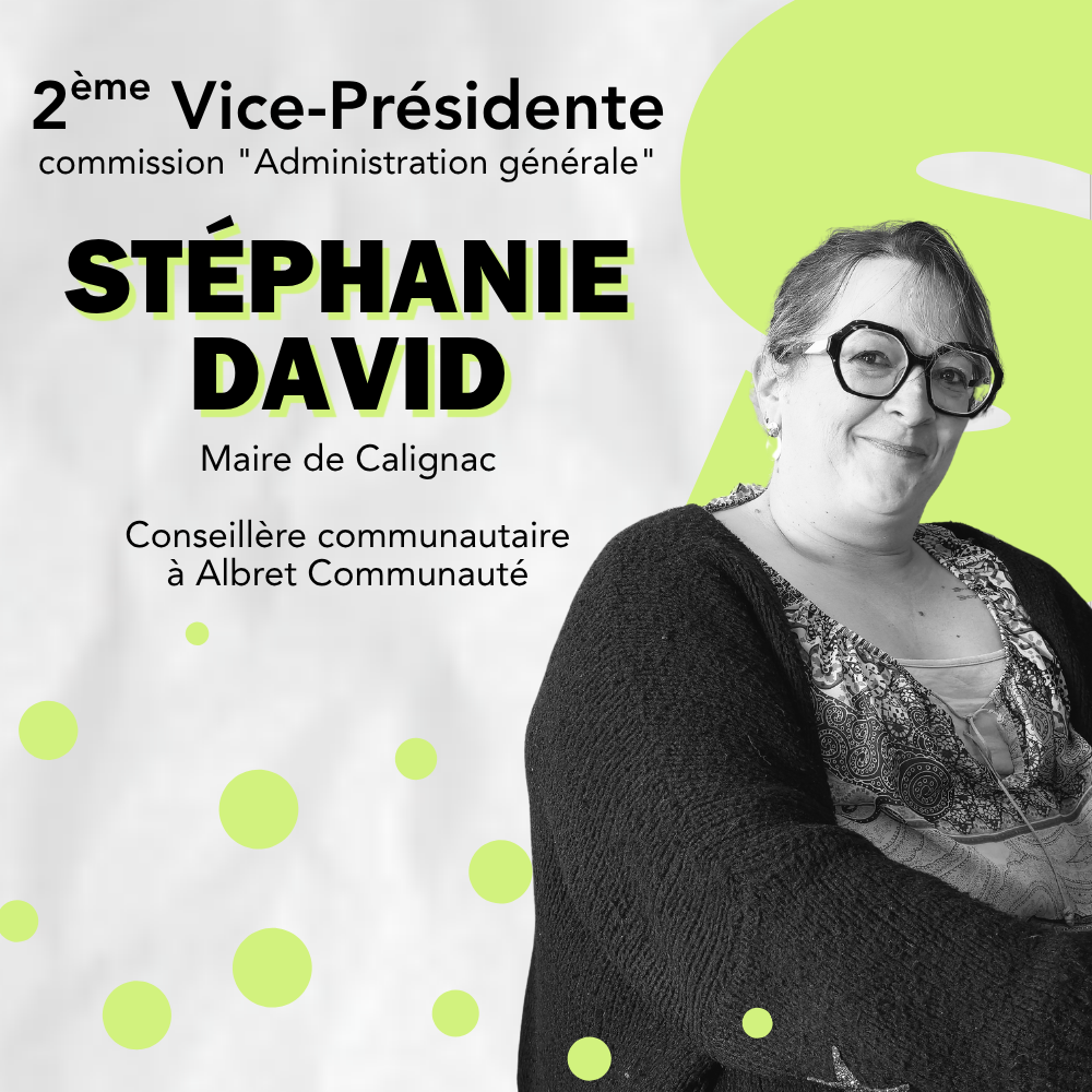 SMICTOM LGB - 2eme Vice Présidente Séphanie David