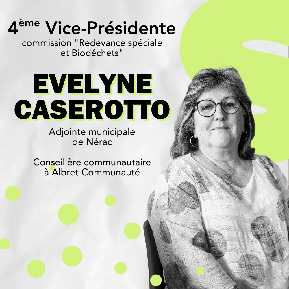 SMICTOM LGB - 4eme Vice Présidente Evelyne Caserotto