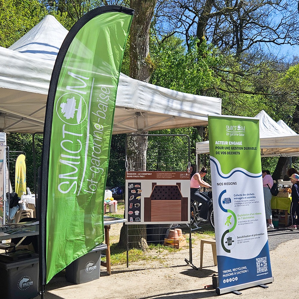 SMICTOM LGB - Stand de prévention et de communication - Évènements locaux